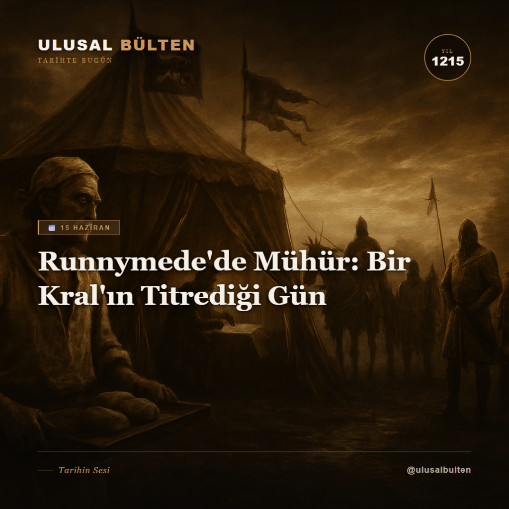 Runnymede'de Mühür: Bir Kral'ın Titrediği Gün instagram 1215 15 haziran