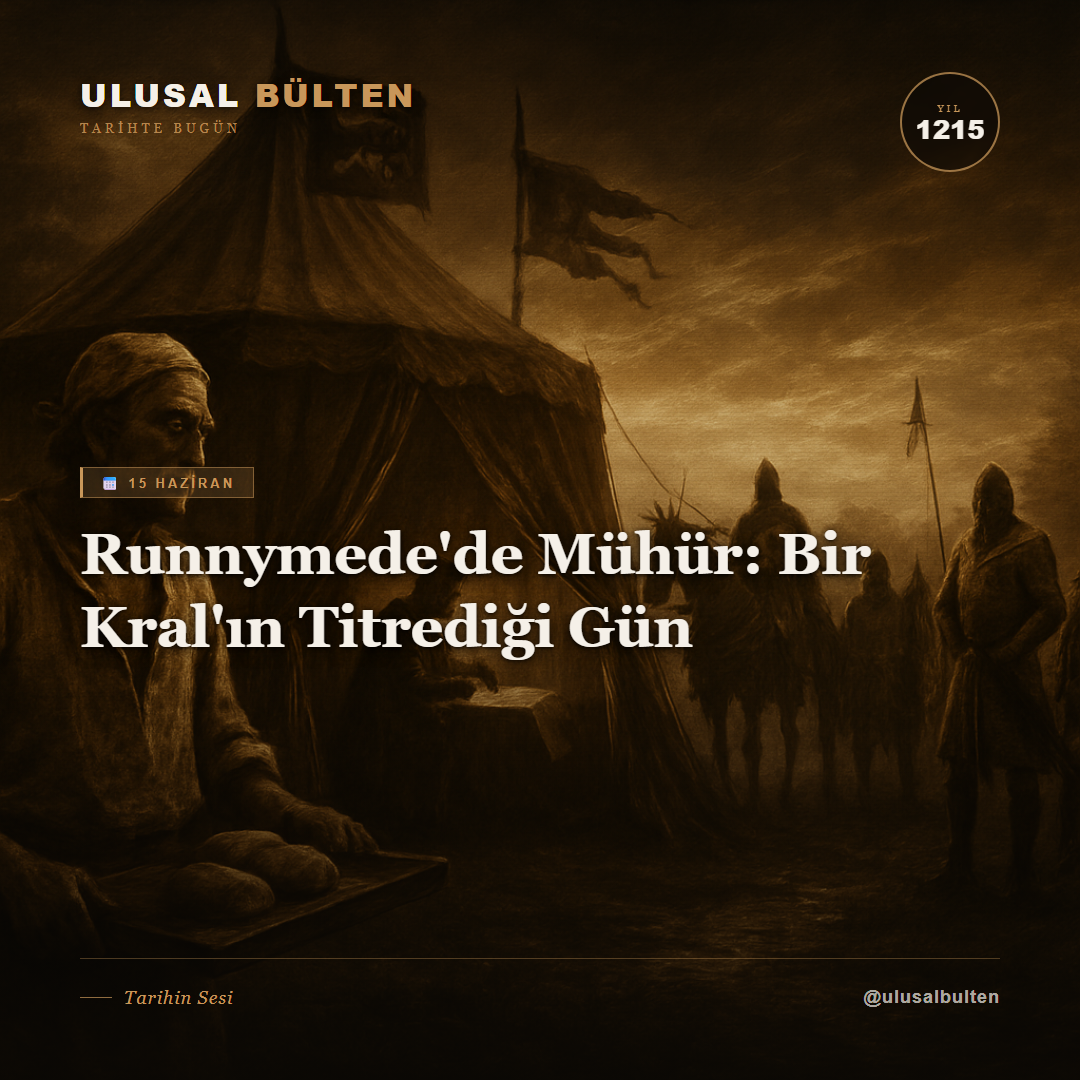 Runnymede'de Mühür: Bir Kral'ın Titrediği Gün instagram 1215 15 haziran