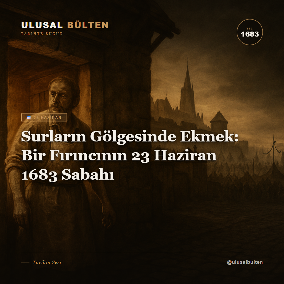Surların Gölgesinde Ekmek: Bir Fırıncının 23 Haziran 1683 Sabahı instagram 1683 23 haziran