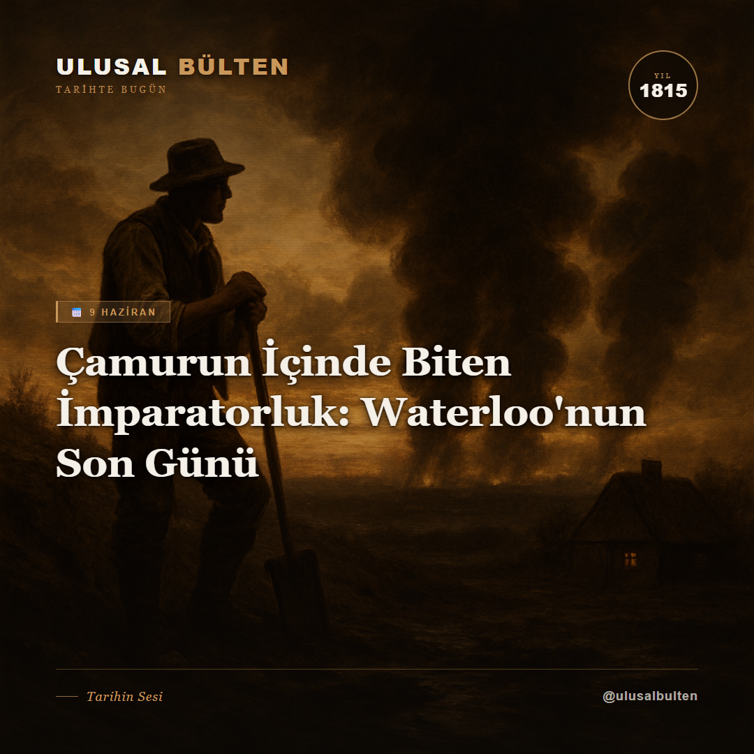 Çamurun İçinde Biten İmparatorluk: Waterloo'nun Son Günü instagram 1815 9 haziran