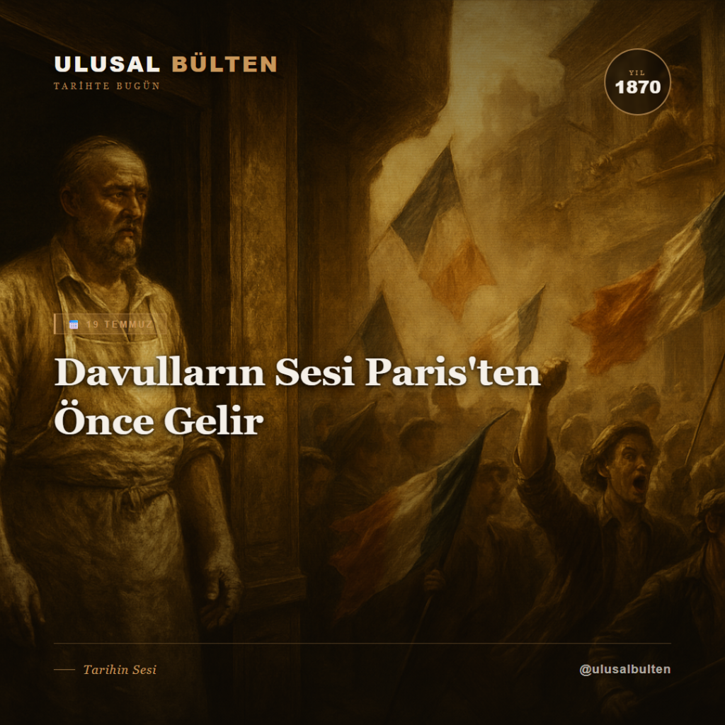 Davulların Sesi Paris'ten Önce Gelir instagram 1870 19 temmuz