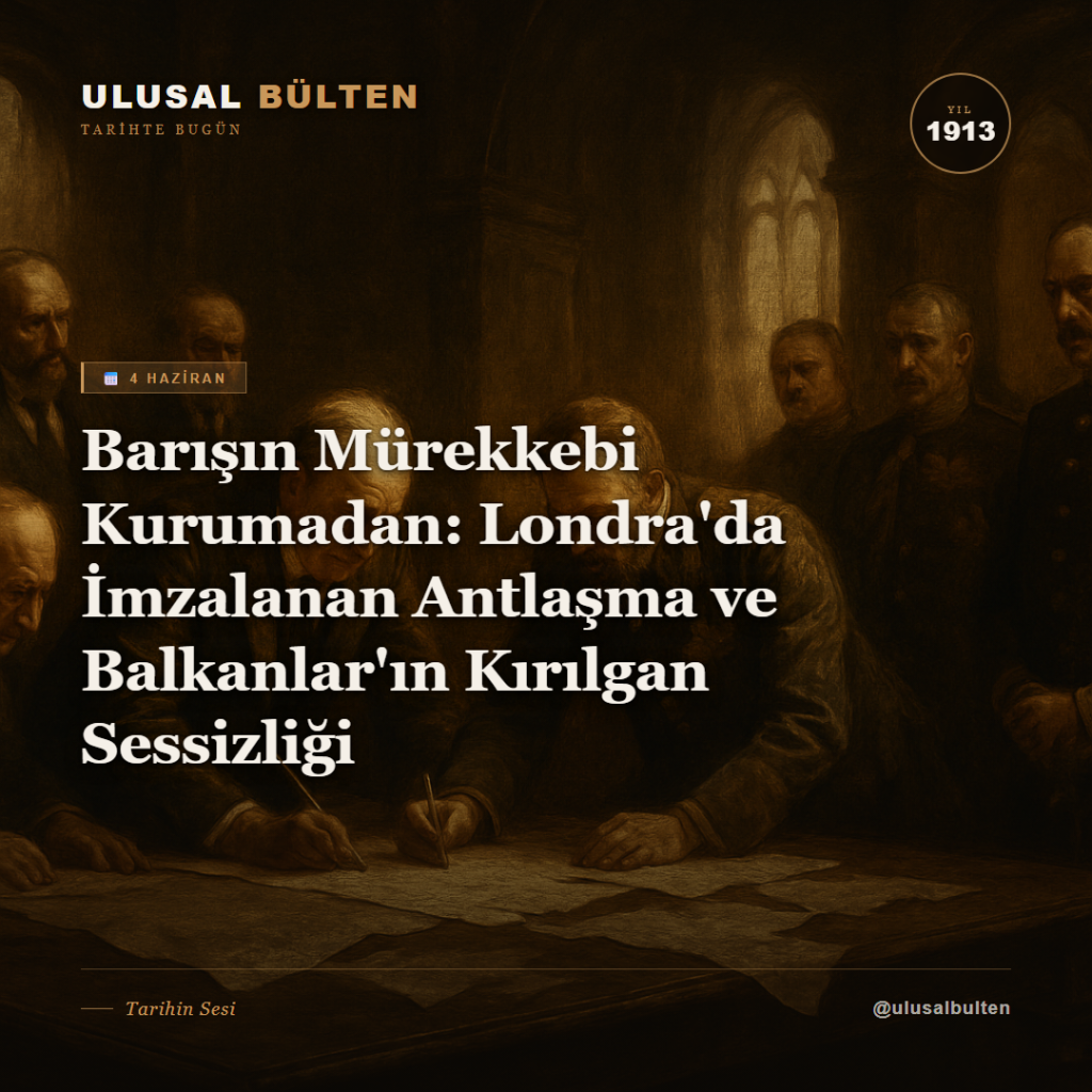 Barışın Mürekkebi Kurumadan: Londra'da İmzalanan Antlaşma ve Balkanlar'ın Kırılgan Sessizliği instagram 1913 4 haziran