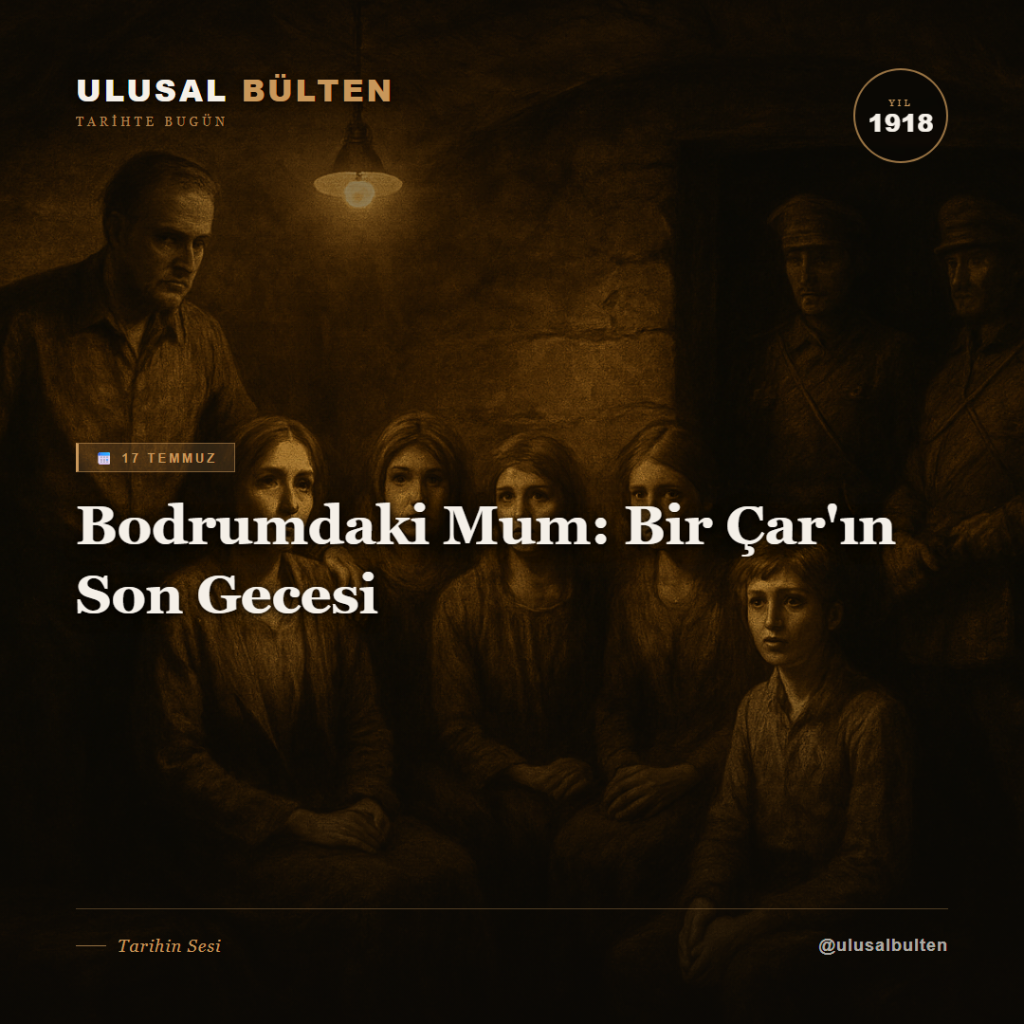 Bodrumdaki Mum: Bir Çar'ın Son Gecesi instagram 1918 17 temmuz