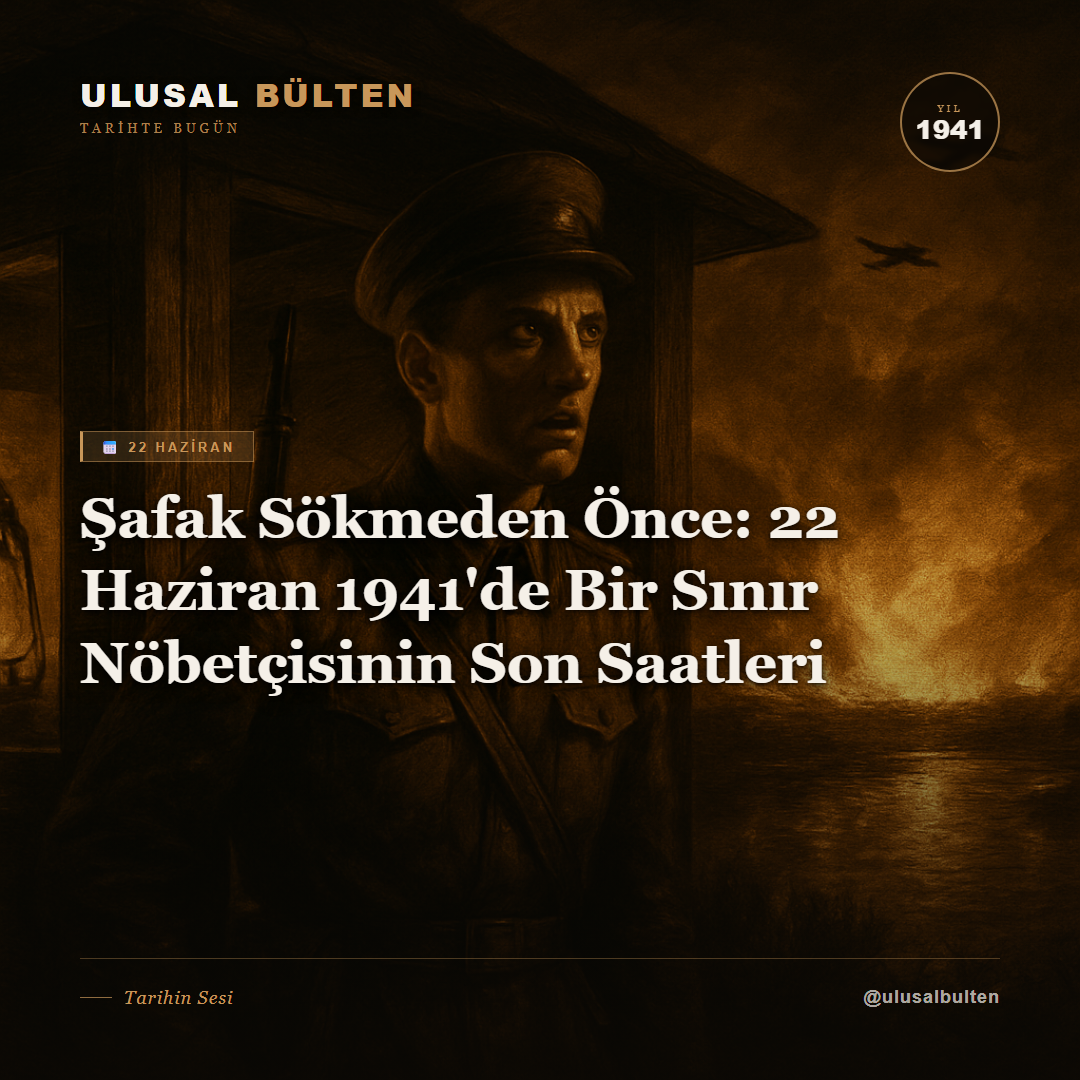 Şafak Sökmeden Önce: 22 Haziran 1941'de Bir Sınır Nöbetçisinin Son Saatleri instagram 1941 22 haziran