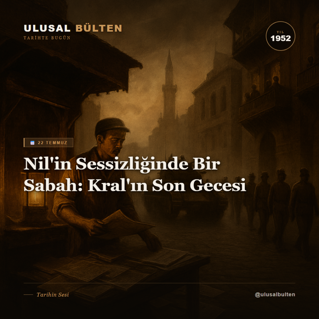 Nil'in Sessizliğinde Bir Sabah: Kral'ın Son Gecesi instagram 1952 22 temmuz