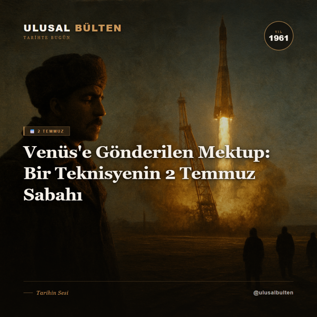 Venüs'e Gönderilen Mektup: Bir Teknisyenin 2 Temmuz Sabahı instagram 1961 2 temmuz