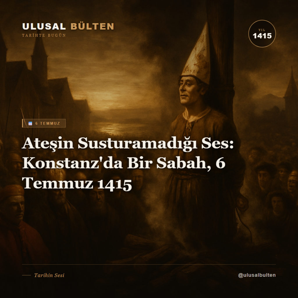 Ateşin Susturamadığı Ses: Konstanz'da Bir Sabah, 6 Temmuz 1415 instagram 1415 6 temmuz